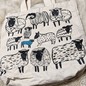 Sheep Canvas Tote Bag